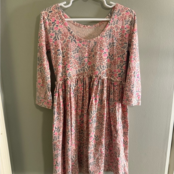 Harper Canyon Pink and White Scoop Neck Sundress - Picture 2 of 5